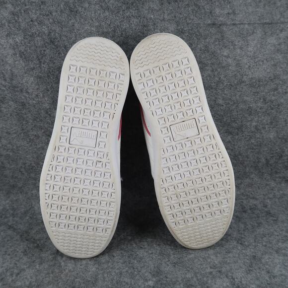 Puma Shoes Womens 8.5 Sneakers Vikky Athletic Trainers Casual Lifestyle White - Picture 8 of 12